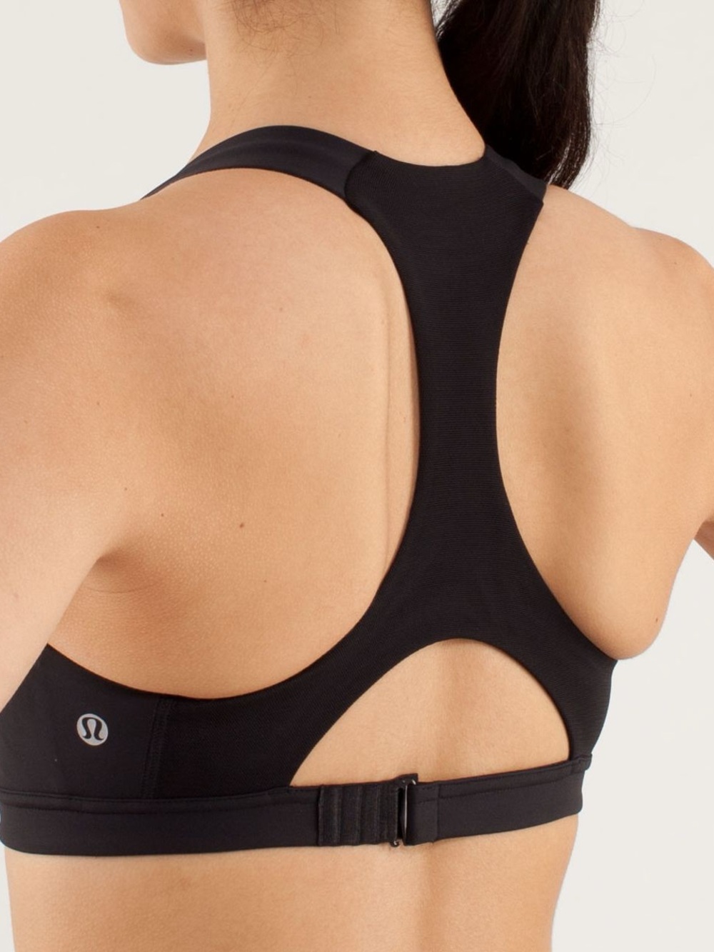 Lululemon black Run Hook: Me Up racerback bra, size 6